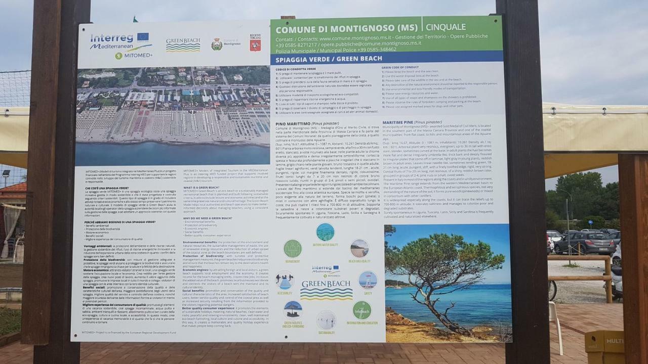 Villetta Cinquale Versilia Bagian luar foto